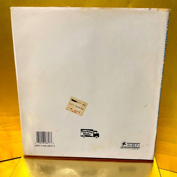 DISNEY AN AMERICAN TAIL HARD COVER BOOK w/DUST JACKET & EMBOSSED COVER VTG 1986 - Picture 15 of 16